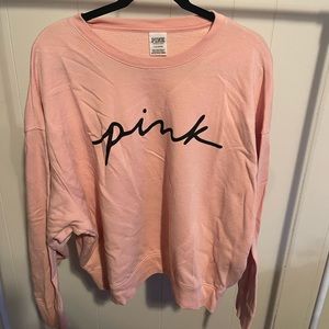 VS PINK Logo Crew Neck!